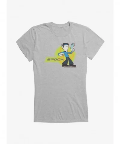 Absolute Discount Star Trek Spock Ray Gun Girls T-Shirt $8.57 T-Shirts