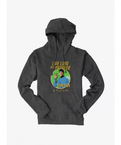 Low Price Star Trek Live Long And Prosper Hoodie $12.93 Hoodies