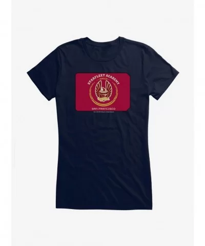 Cheap Sale Star Trek Starfleet Academy Scientia SF Girls T-Shirt $7.37 T-Shirts
