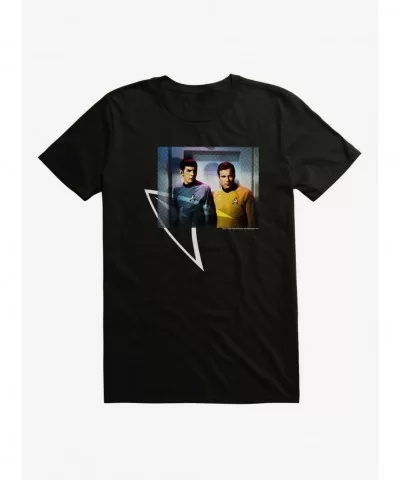 Special Star Trek Spock Kirk Starfleet T-Shirt $8.41 T-Shirts