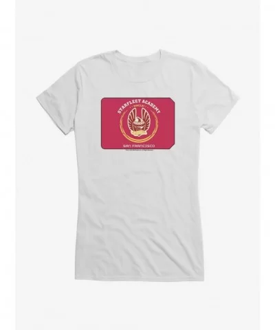 Cheap Sale Star Trek Starfleet Academy Scientia SF Girls T-Shirt $7.37 T-Shirts