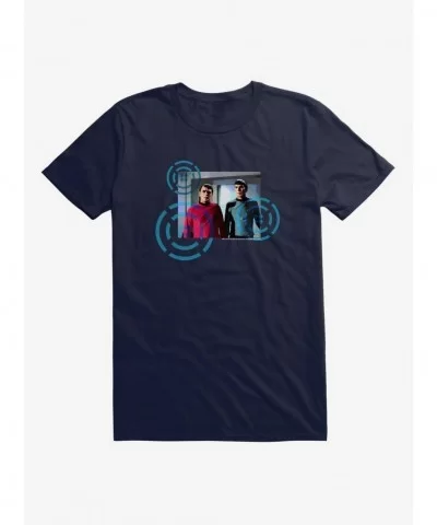 Pre-sale Discount Star Trek Scotty and Spock Spirals T-Shirt $6.12 T-Shirts