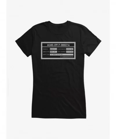 Pre-sale Discount Star Trek Enterprise Panel Id Girls T-Shirt $6.57 T-Shirts