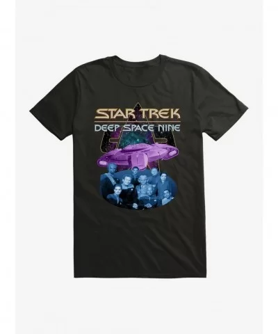 Flash Sale Star Trek Defiant Cast T-Shirt $8.22 T-Shirts