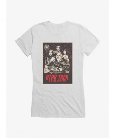 Trend Star Trek: The Next Generation Mirror Universe Girls T-Shirt $6.77 T-Shirts
