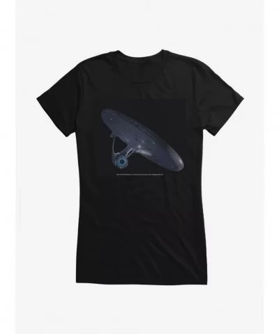 High Quality Star Trek STB Enterprise Tilt Girls T-Shirt $6.18 T-Shirts