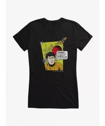 Limited-time Offer Star Trek Sulu Comic Girls T-Shirt $8.37 T-Shirts