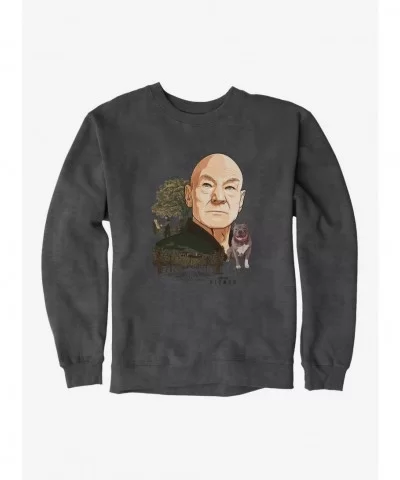 Flash Deal Star Trek: Picard Trusty Number One Sweatshirt $10.92 Sweatshirts