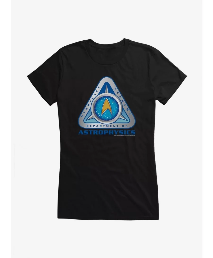 Flash Deal Star Trek Academy Astrophysics Girls T-Shirt $9.36 T-Shirts