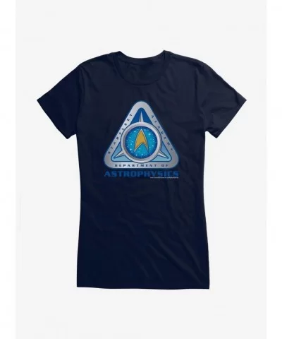 Flash Deal Star Trek Academy Astrophysics Girls T-Shirt $9.36 T-Shirts