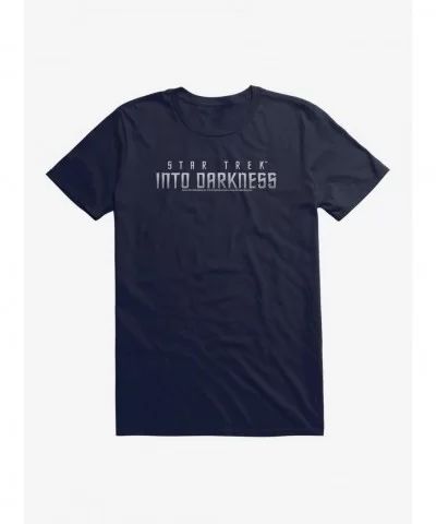 Discount Star Trek Into Darkness Logo T-Shirt $9.18 T-Shirts