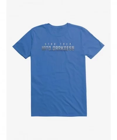 Discount Star Trek Into Darkness Logo T-Shirt $9.18 T-Shirts