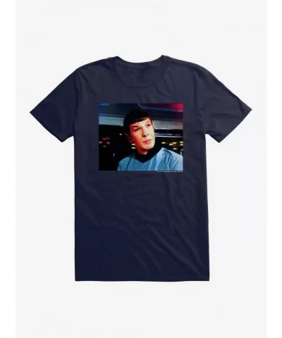 Fashion Star Trek Spock Thinking T-Shirt $8.99 T-Shirts