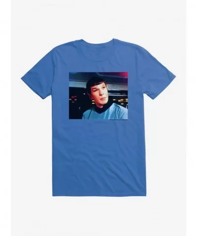 Fashion Star Trek Spock Thinking T-Shirt $8.99 T-Shirts