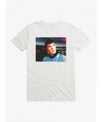 Fashion Star Trek Spock Thinking T-Shirt $8.99 T-Shirts