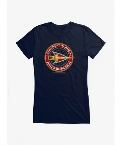 Exclusive Star Trek Academy Red Squadron Girls T-Shirt $8.37 T-Shirts