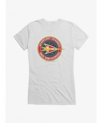 Exclusive Star Trek Academy Red Squadron Girls T-Shirt $8.37 T-Shirts