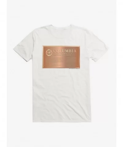Special Star Trek Enterprise Columbia Plaque T-Shirt $8.41 T-Shirts