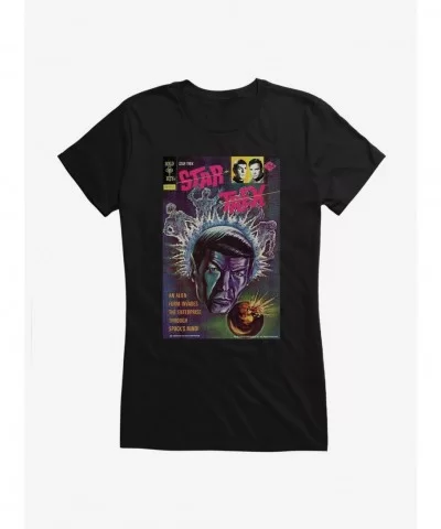 Pre-sale Discount Star Trek The Original Series Spocks Mind Girls T-Shirt $9.96 T-Shirts