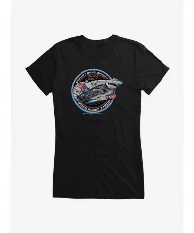Clearance Star Trek Deep Space 9 Defiant Development Girls T-Shirt $7.57 T-Shirts