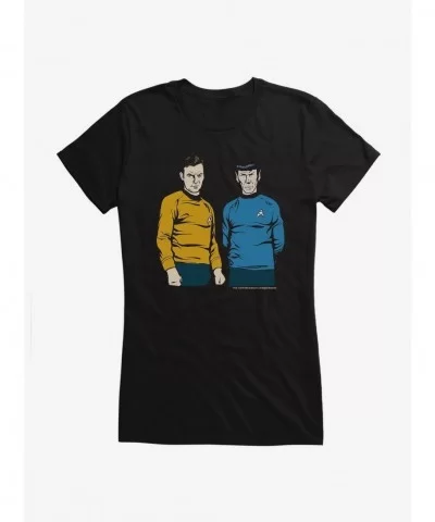 Crazy Deals Star Trek Duo Girls T-Shirt $8.76 T-Shirts