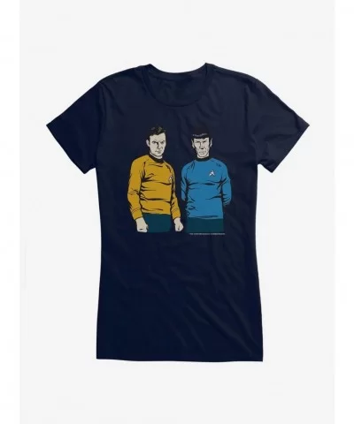 Crazy Deals Star Trek Duo Girls T-Shirt $8.76 T-Shirts