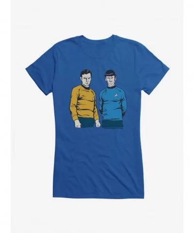 Crazy Deals Star Trek Duo Girls T-Shirt $8.76 T-Shirts