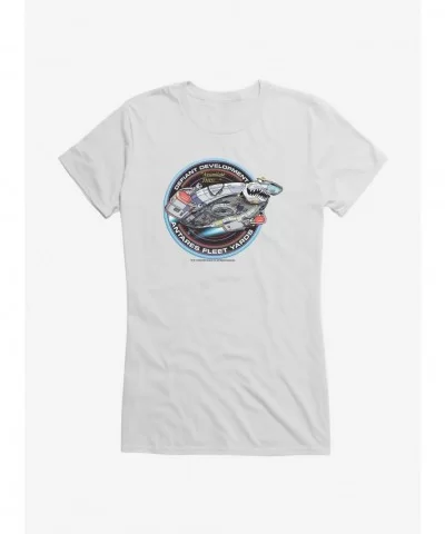 Clearance Star Trek Deep Space 9 Defiant Development Girls T-Shirt $7.57 T-Shirts
