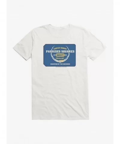 Exclusive Price Star Trek Starfleet Academy Parrises Squares T-Shirt $8.41 T-Shirts