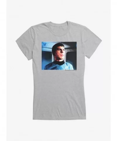 High Quality Star Trek Spock View Girls T-Shirt $8.96 T-Shirts