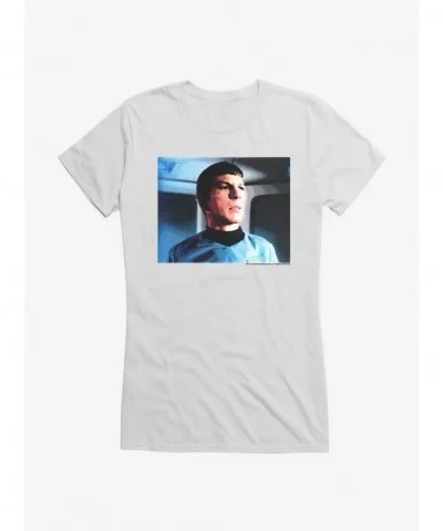 High Quality Star Trek Spock View Girls T-Shirt $8.96 T-Shirts