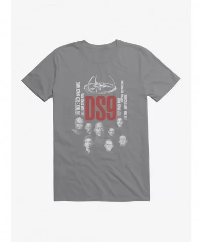 Huge Discount Star Trek DS9 Cast T-Shirt $8.22 T-Shirts
