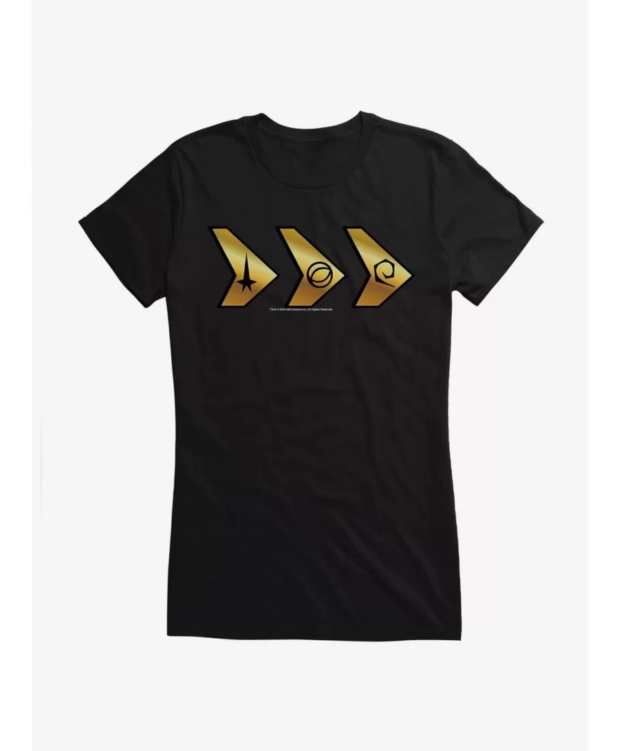 Crazy Deals Star Trek Starfleet Insignia Girls T-Shirt $8.17 T-Shirts