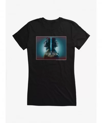 Wholesale Star Trek: Discovery Exploration Is Logical Girls T-Shirt $6.97 T-Shirts