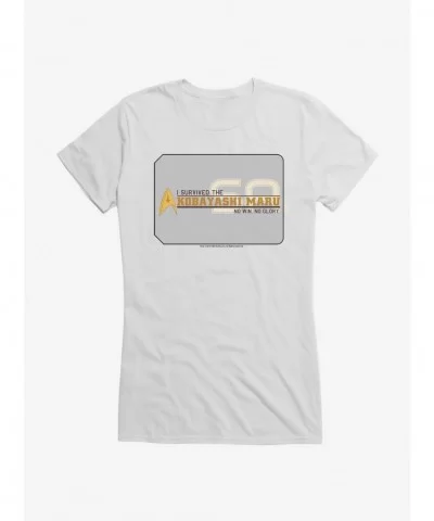 Wholesale Star Trek Starfleet Academy No Win No Glory Girls T-Shirt $8.96 T-Shirts