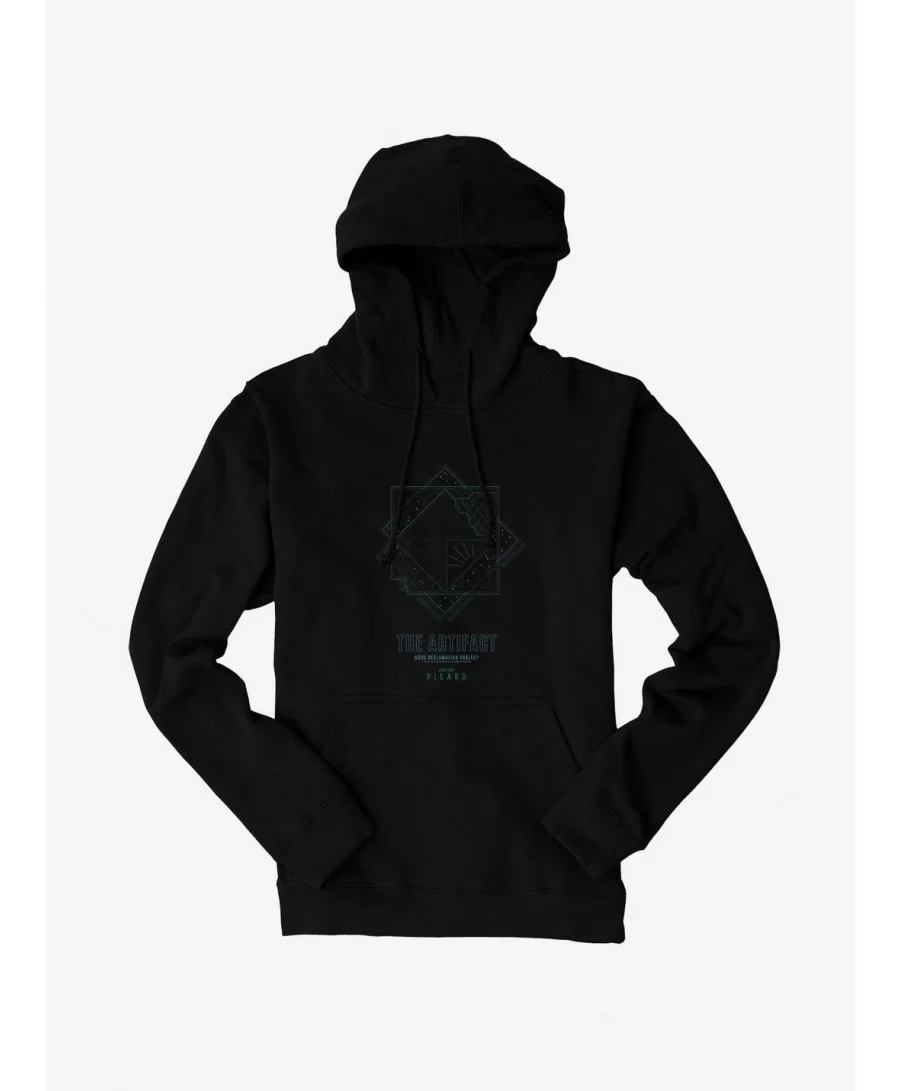 Hot Selling Star Trek: Picard The Artifact Borg Reclamation Project Hoodie $17.60 Hoodies