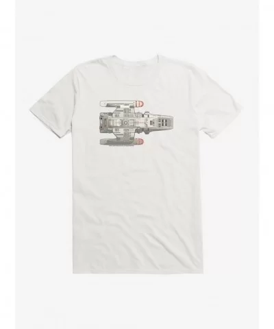 Absolute Discount Star Trek Deep Space 9 Runabout T-Shirt $8.41 T-Shirts