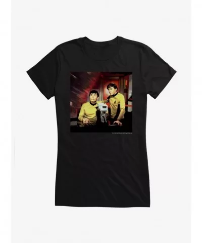 Flash Sale Star Trek Pavel And Hikaru Girls T-Shirt $6.57 T-Shirts