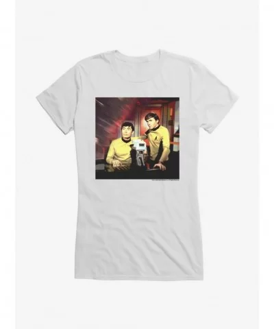 Flash Sale Star Trek Pavel And Hikaru Girls T-Shirt $6.57 T-Shirts