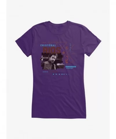 Sale Item Star Trek: Picard About Cristobal Rios Girls T-Shirt $7.97 T-Shirts