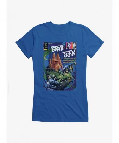 Seasonal Sale Star Trek The Original Series World That Does Not Exist Girls T-Shirt $7.77 T-Shirts