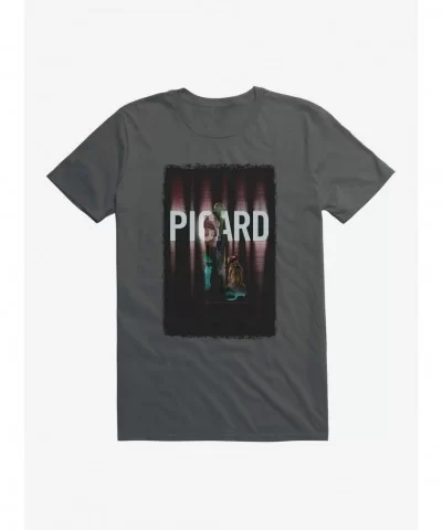 Clearance Star Trek: Picard Picard And Number One T-Shirt $7.27 T-Shirts
