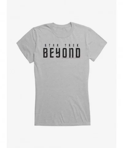 Flash Sale Star Trek Beyond Logos Simple Girls T-Shirt $9.36 T-Shirts