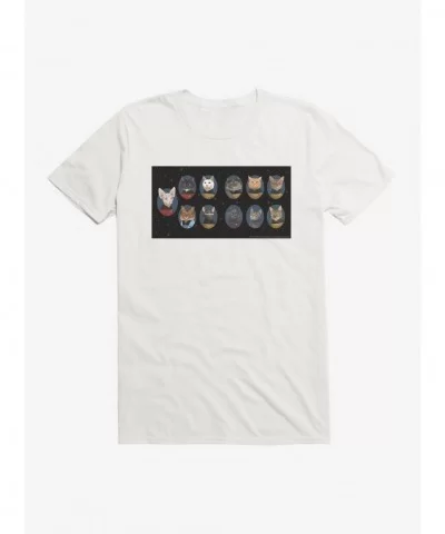 Crazy Deals Star Trek TNG Cats Crew Portrait T-Shirt $9.18 T-Shirts