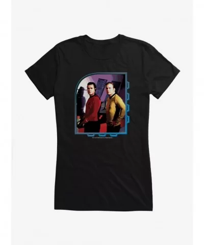 Wholesale Star Trek Kirk and Scotty Girls T-Shirt $8.17 T-Shirts