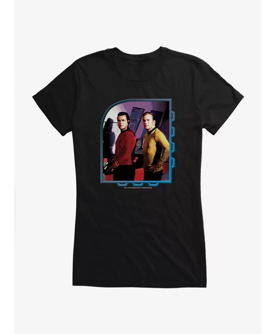 Wholesale Star Trek Kirk and Scotty Girls T-Shirt $8.17 T-Shirts