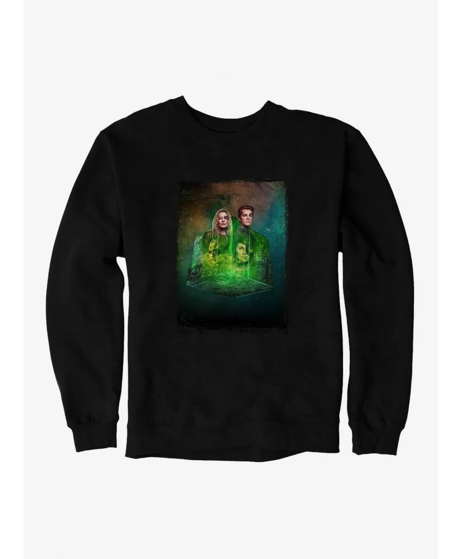 Trend Star Trek: Picard Seven Of Nine And Hugh Sweatshirt $14.17 Sweatshirts