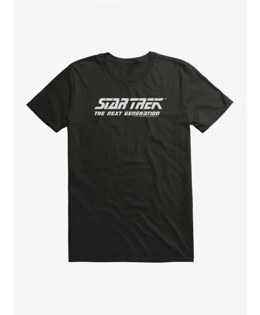Limited-time Offer Star Trek TNG Simple Logo T-Shirt $7.07 T-Shirts