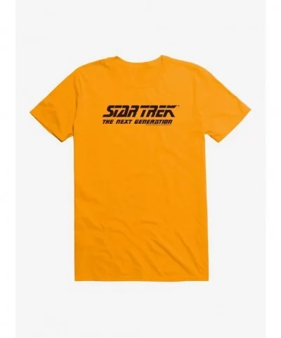 Limited-time Offer Star Trek TNG Simple Logo T-Shirt $7.07 T-Shirts