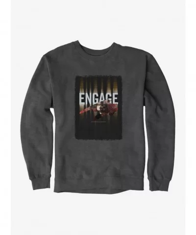 Value for Money Star Trek: Picard Engage La Sirena Ship Sweatshirt $10.63 Sweatshirts